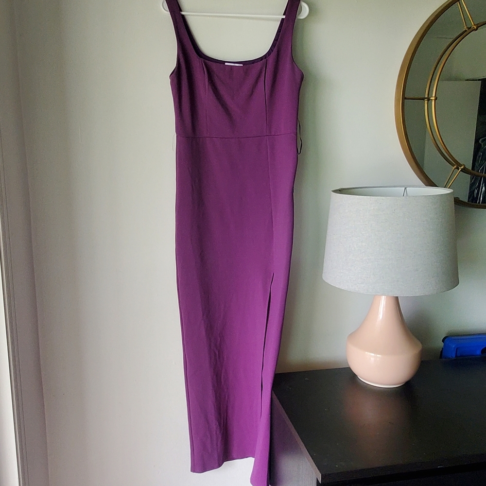 Socialite High Slit Maxi Dress